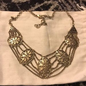 Lucky Brand Gold Statement Necklace